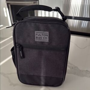 Black/ Gray lunchbox Bag